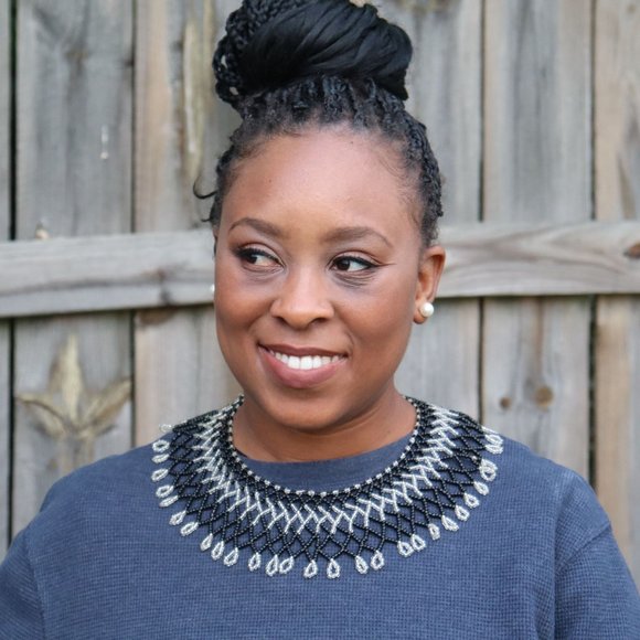 Qurux Beaded Collar Necklace - Picture 8 of 11